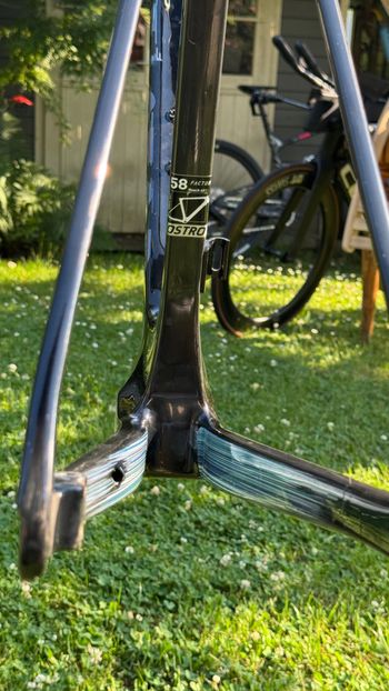 Gebrauchtes Faktor Custom Frameset 2025 Road & Gravel, Schwarz — Bild 4 von 11