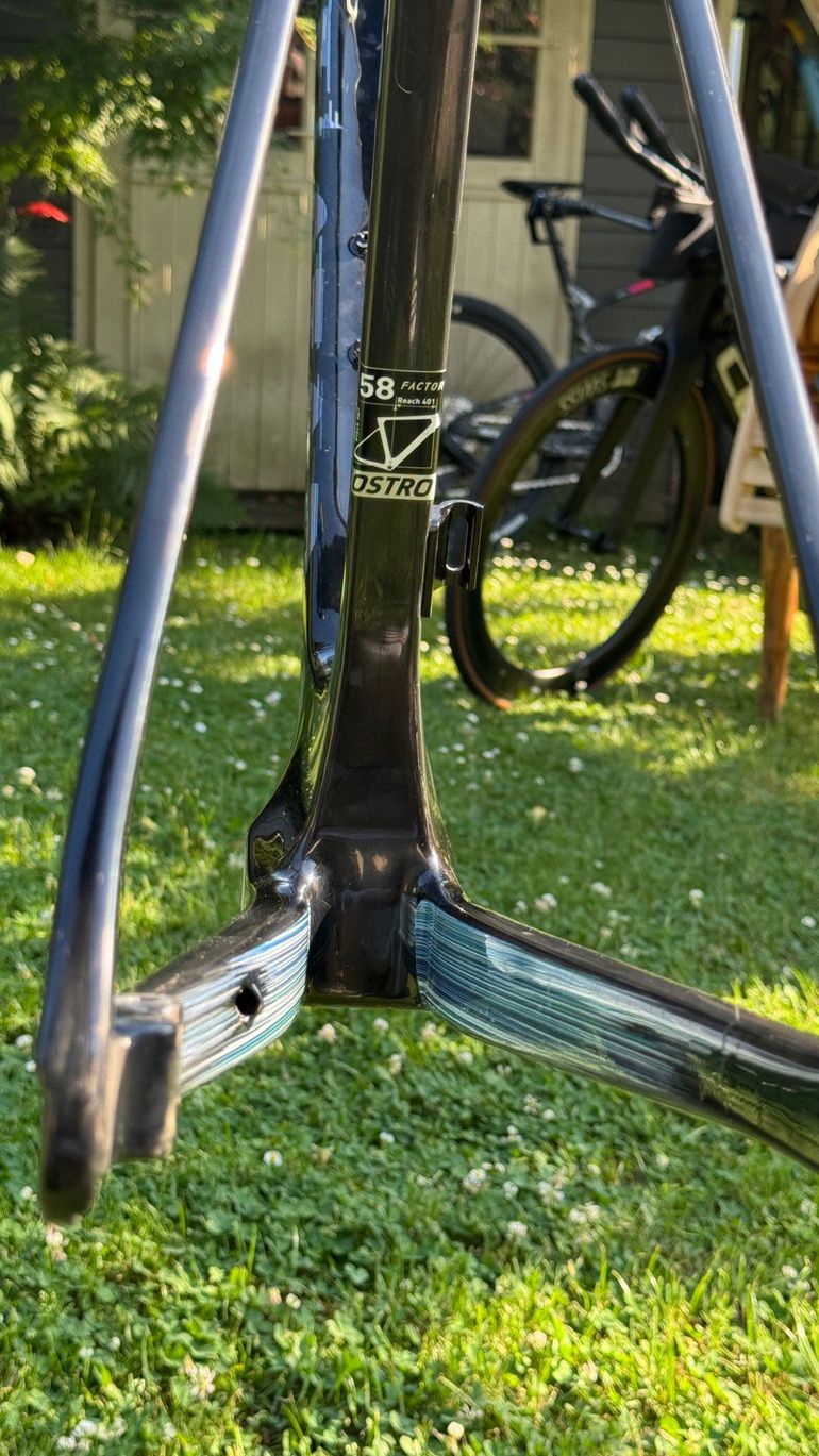 Gebrauchtes Faktor Custom Frameset 2025 Road & Gravel, Schwarz — Bild 4 von 11