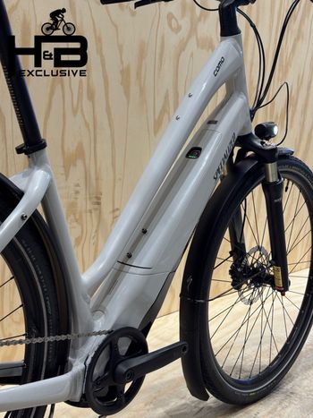 Specialized Turbo Como 4.0 Shimano Deore 2022 Urban de segunda mano, Gris claro — imagen 13 de 16