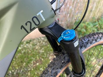 Gebrauchtes CUBE STEREO 120 HPC, TM 29 2022 2022 Mountainbike, Grün, 29 — Bild 15 von 16