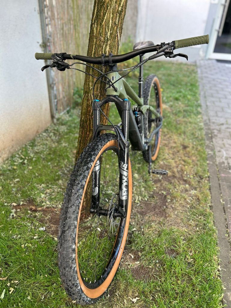 Gebrauchtes CUBE STEREO 120 HPC, TM 29 2022 2022 Mountainbike, Grün, 29 — Bild 4 von 16