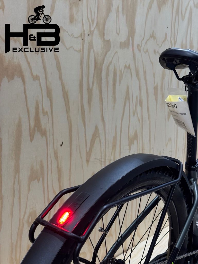 CUBE Reaction Hybrid Pro 500 Allroad Shimano Deore 2023 Mountainbike de segunda mano, Gris claro — imagen 11 de 15