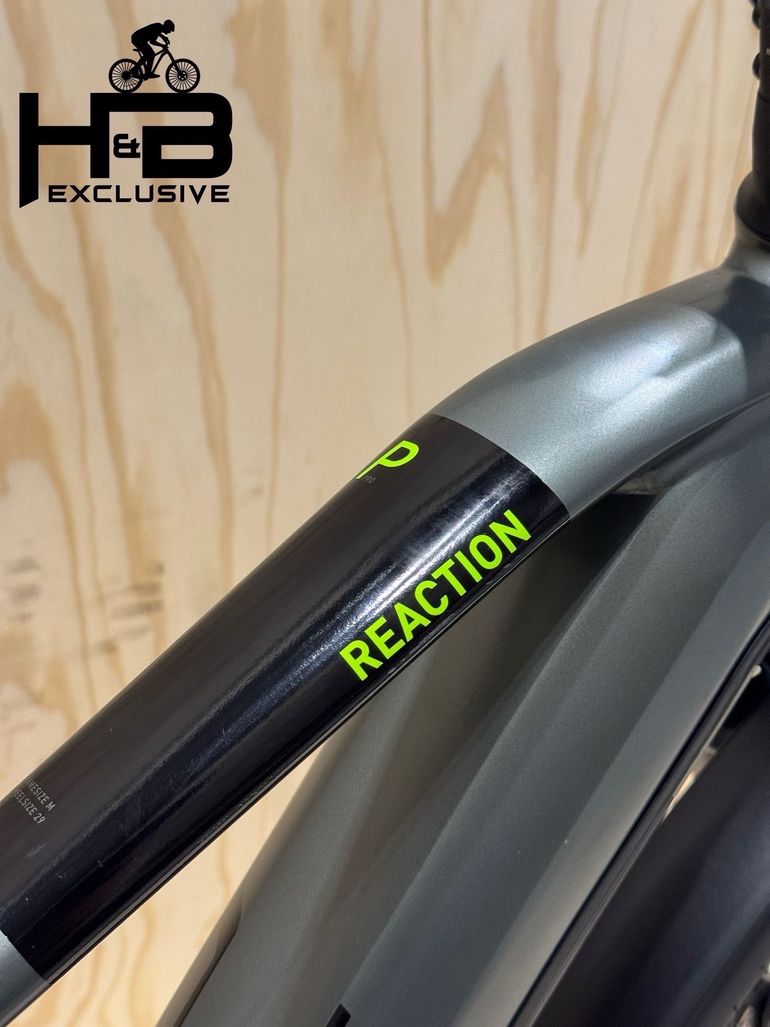 CUBE Reaction Hybrid Pro 500 Allroad Shimano Deore 2023 Mountainbike de segunda mano, Gris claro — imagen 9 de 15