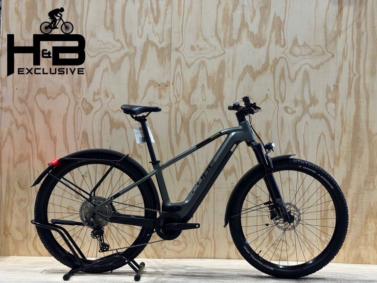 CUBE Reaction Hybrid Pro 500 Allroad Shimano Deore 2023 Mountainbike de segunda mano, Gris claro — imagen 1 de 15