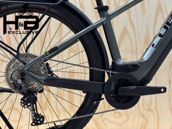 CUBE Reaction Hybrid Pro 500 Allroad Shimano Deore 2023 Mountainbike de segunda mano, Gris claro — imagen 13 de 15