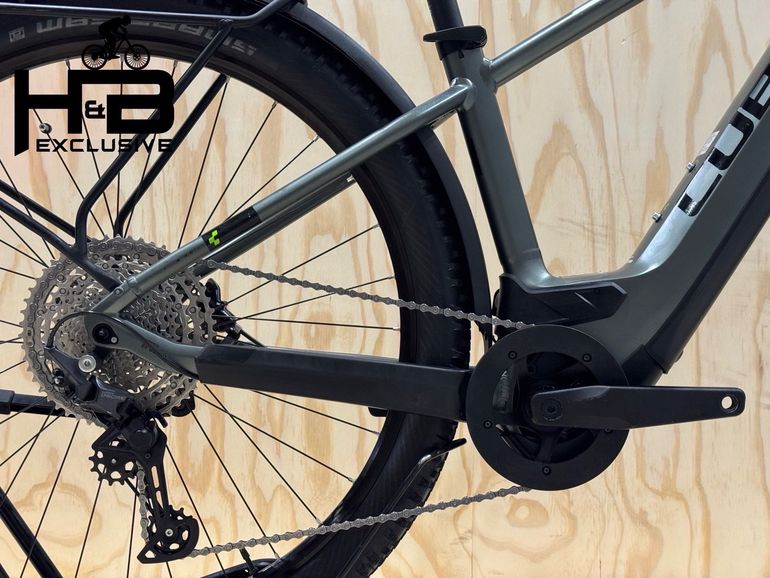 CUBE Reaction Hybrid Pro 500 Allroad Shimano Deore 2023 Mountainbike de segunda mano, Gris claro — imagen 13 de 15