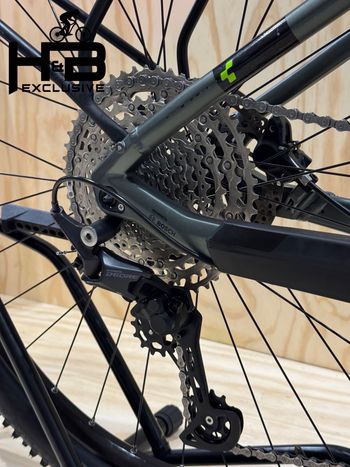 CUBE Reaction Hybrid Pro 500 Allroad Shimano Deore 2023 Mountainbike de segunda mano, Gris claro — imagen 14 de 15