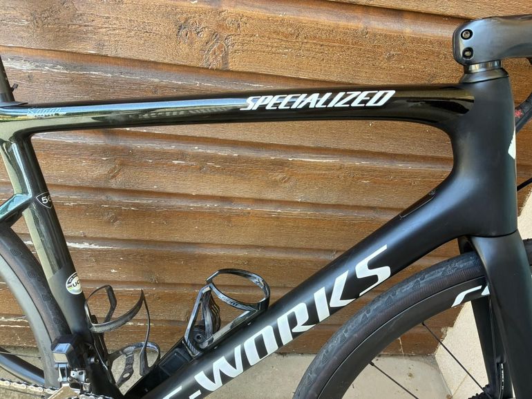 Specialized S-Works Tarmac SL6 Frameset - Sagan Collection Deconstructivism 2021 2021 Road & Gravel de segunda mano, Negro — imagen 6 de 12
