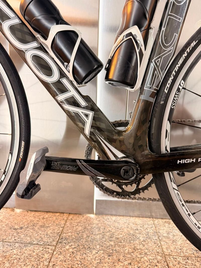 Brugt Kuota ✔ Kuota FACTOR High Performance Carbon 2014 Road & Gravel — billede 12 af 16