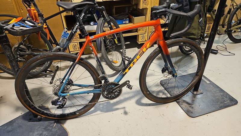Trek Crockett Disc Frameset 2024 2024 Road & Gravel de segunda mano, Rojo — imagen 3 de 5
