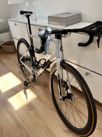 Tweedehands Cannondale SuperSix EVO Shimano Ultegra Di2 2020 2021 Racefiets & gravel