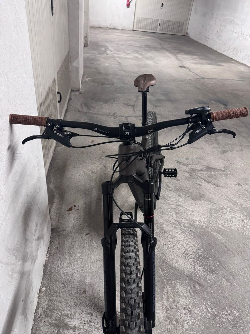 Gebrauchtes R RAYMON TrailRay 160E 9.0 2024 2024 Mountainbike, Hellgrau, 29 — Bild 6 von 7
