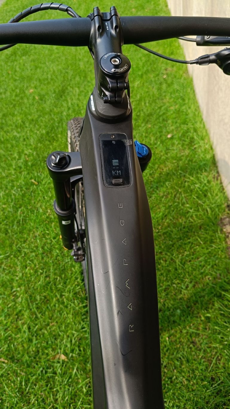 Gebrauchtes Fantic Rampage SRAM X01 Eagle AXS 2024 Mountainbike, Schwarz — Bild 6 von 7
