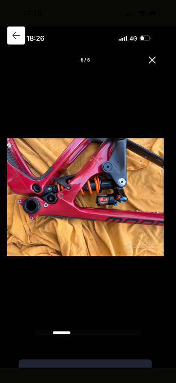 Brugt Mondraker FOXY CARBON R 2022 Frameset 2022 Mountainbike — billede 2 af 6