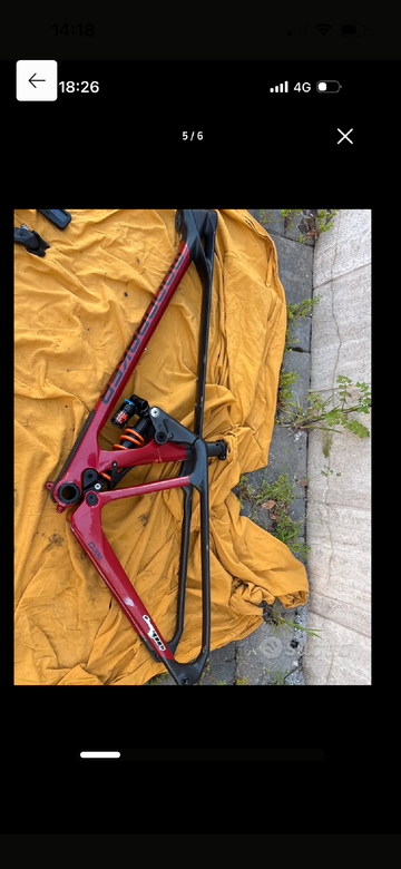 Used Mondraker FOXY CARBON R 2022 Frameset 2022 MTB