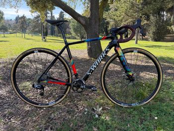 Tweedehands Specialized Crux SRAM Red eTap AXS 2018 Racefiets & gravel