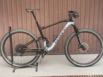 Used Olimpia Custom SRAM GX Eagle 2023 Mountainbike, Light Gray — image 5 of 7