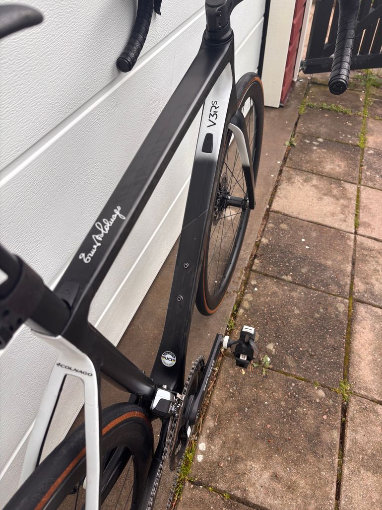 Used Colnago V3-RS Disc Dura-ace 11-Speed With Powermeter 2021 Road & Gravel, Black — image 8 of 13