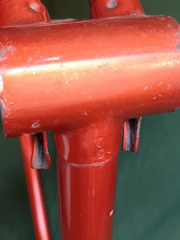 Used VICINI Custom Frameset 1969 Road & Gravel, Orange — image 16 of 22