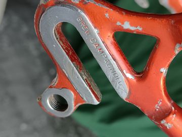 Used VICINI Custom Frameset 1969 Road & Gravel, Orange — image 19 of 22