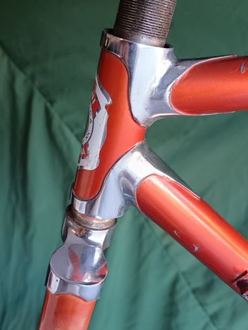 Used VICINI Custom Frameset 1969 Road & Gravel, Orange — image 14 of 22