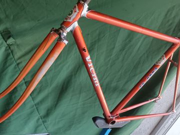 Used VICINI Custom Frameset 1969 Road & Gravel, Orange — image 9 of 22