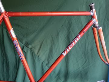 Used VICINI Custom Frameset 1969 Road & Gravel, Orange — image 4 of 22