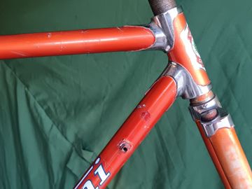 Used VICINI Custom Frameset 1969 Road & Gravel, Orange — image 13 of 22