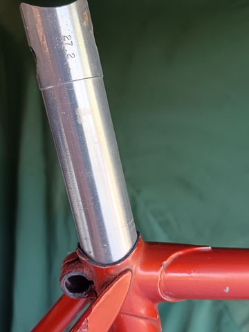 Used VICINI Custom Frameset 1969 Road & Gravel, Orange — image 20 of 22