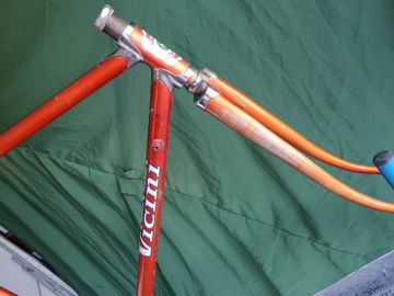 Used VICINI Custom Frameset 1969 Road & Gravel, Orange — image 7 of 22