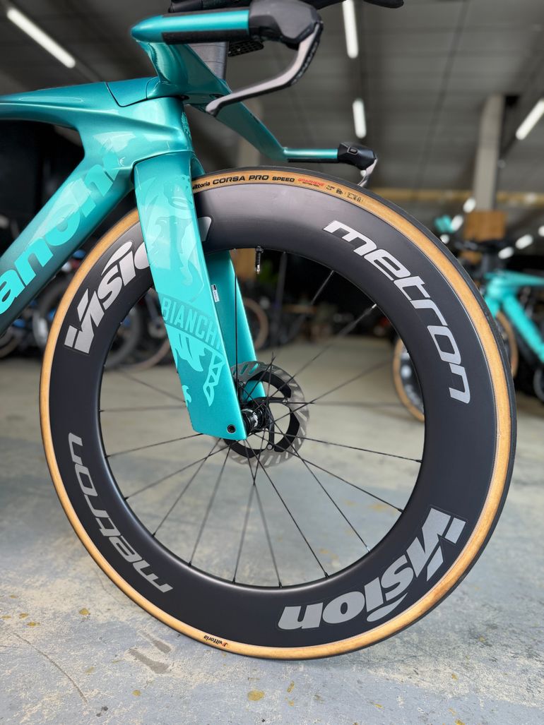 Gebrauchtes Bianchi Aquila RC Dura Ace Di2 4IIII Pwm 2025 2025 Road & Gravel, Blau — Bild 3 von 24
