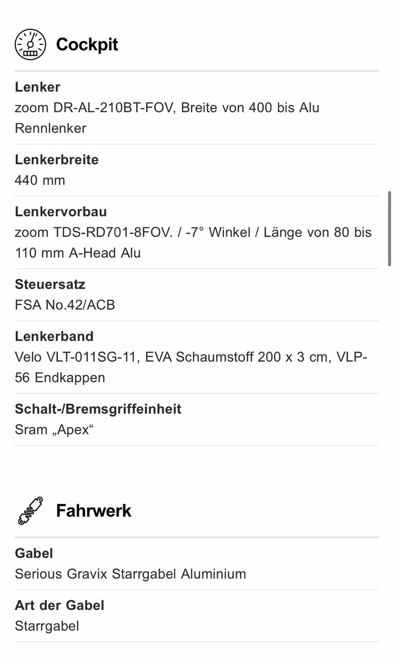 Gebrauchtes Serious Gravix petrol 2023 2023 Road & Gravel, Blau — Bild 6 von 7