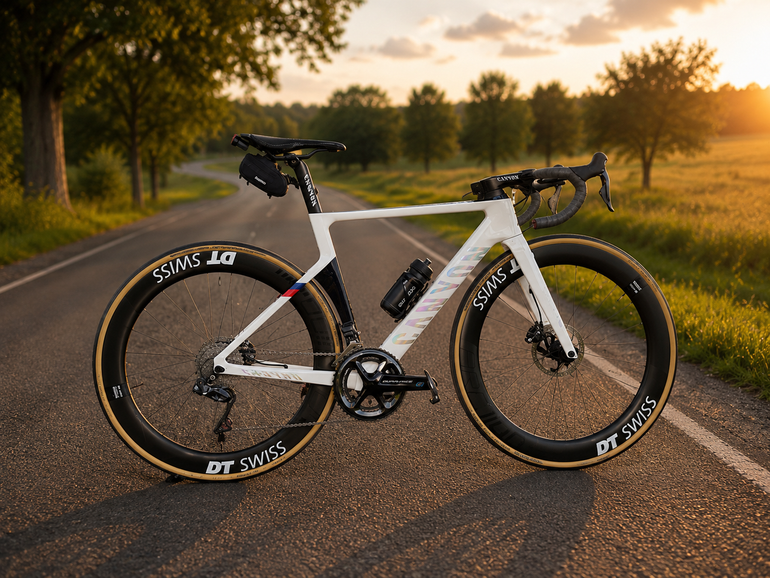 Gebrauchtes Canyon Aeroad CF SL Disc 8.0 Di2 2020 2020 Road & Gravel, Weiß — Bild 1 von 5