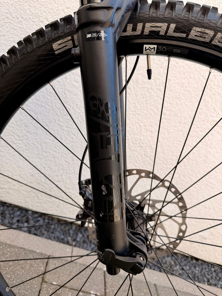 Used CUBE STEREO HYBRID ONE77 HPC, SLX 800 2025 2025 Mountainbike, Black, 29, 27.5 — image 9 of 13