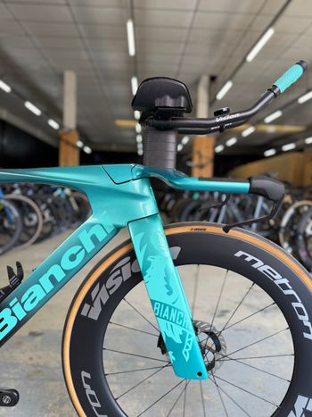 Gebrauchtes Bianchi Aquila RC Dura Ace Di2 4IIII Pwm 2025 2025 Road & Gravel, Blau — Bild 7 von 24