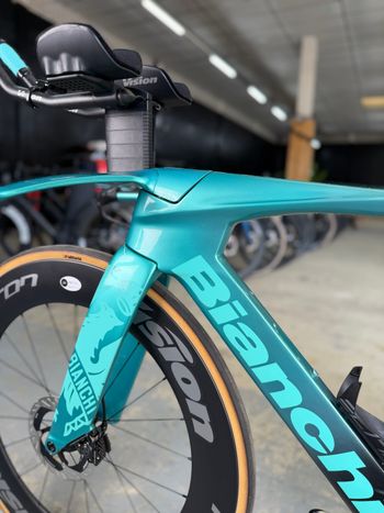 Gebrauchtes Bianchi Aquila RC Dura Ace Di2 4IIII Pwm 2025 2025 Road & Gravel, Blau — Bild 22 von 24