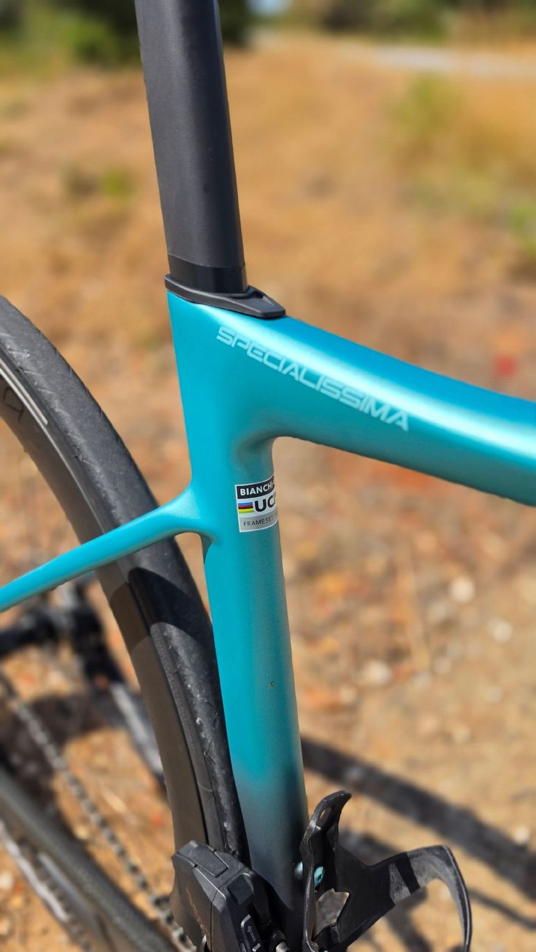 Tweedehands Bianchi Specialissima PRO Sram Force eTap AXS 2025 2025 Road & Gravel — afbeelding 9 van 10