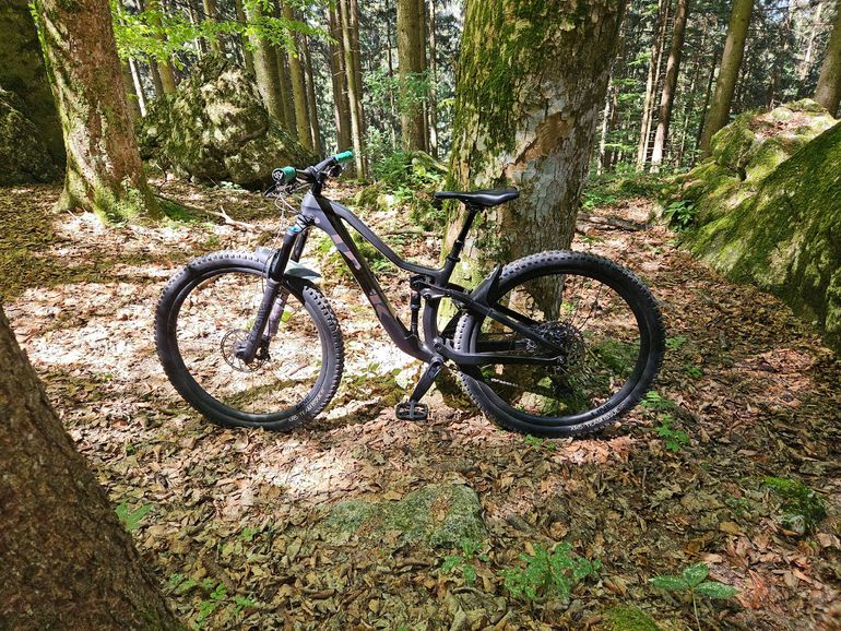 Gebrauchtes Trek Fuel EX 9.8 GX 2022 2022 Mountainbike, Grün, 27.5, 29 — Bild 3 von 9