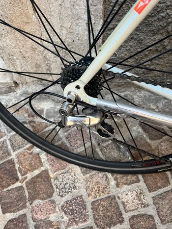 Willier Custom Shimano Dura Ace 2010 Road & Gravel usato, Bianco — immagine 3 di 12