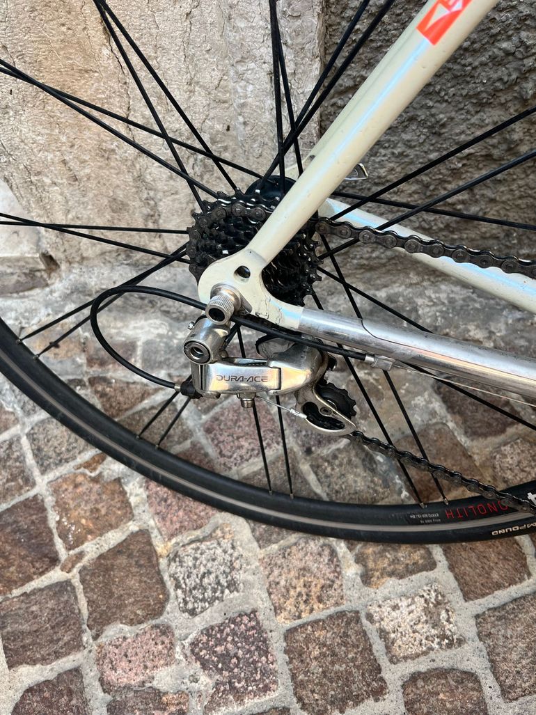 Willier Custom Shimano Dura Ace 2010 Road & Gravel usato, Bianco — immagine 3 di 12