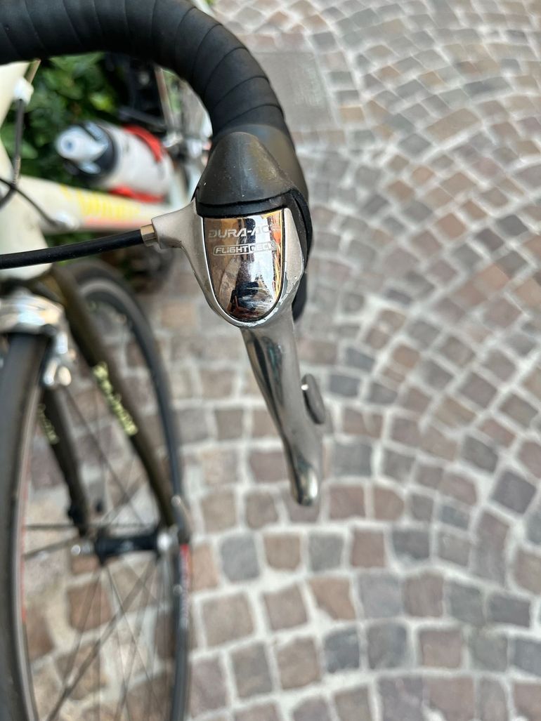 Willier Custom Shimano Dura Ace 2010 Road & Gravel usato, Bianco — immagine 7 di 12