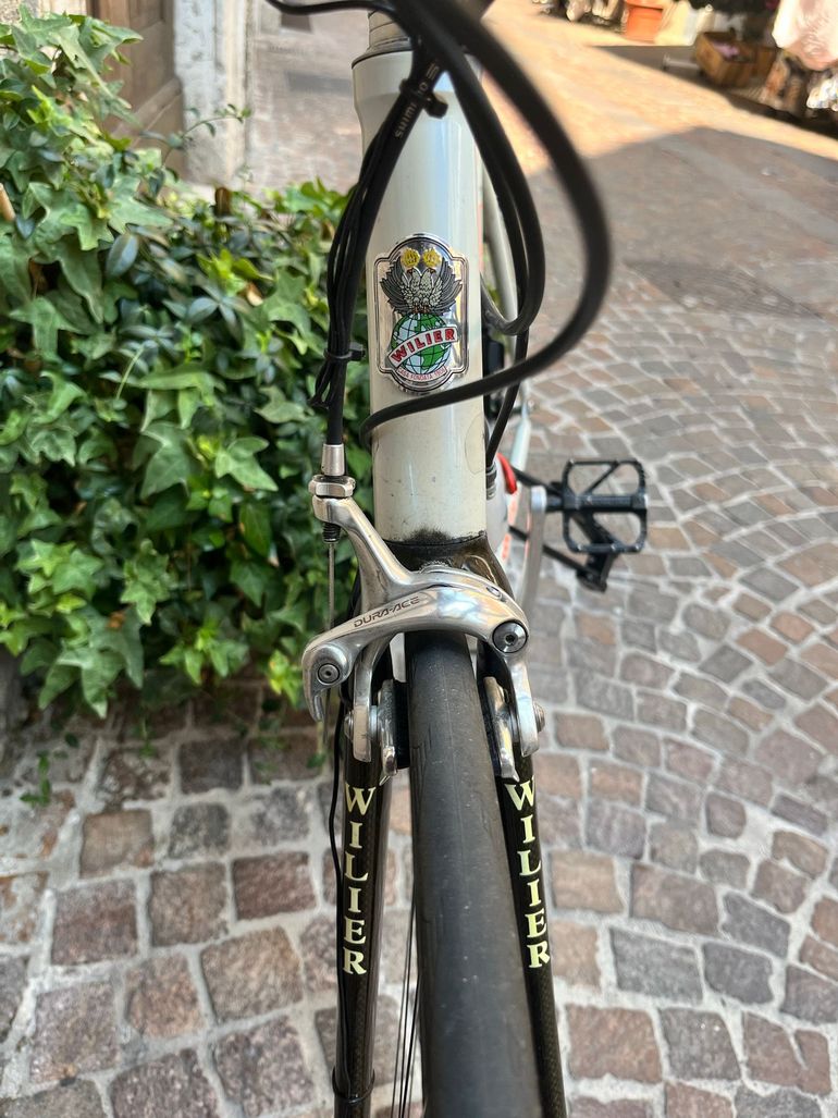 Willier Custom Shimano Dura Ace 2010 Road & Gravel usato, Bianco — immagine 6 di 12