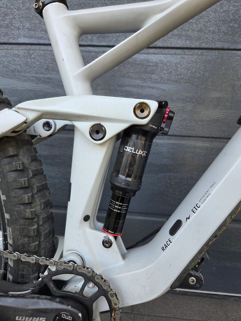 Used CUBE STEREO 150 C:62, RACE 29 2023 2023 Mountainbike, White — image 3 of 12