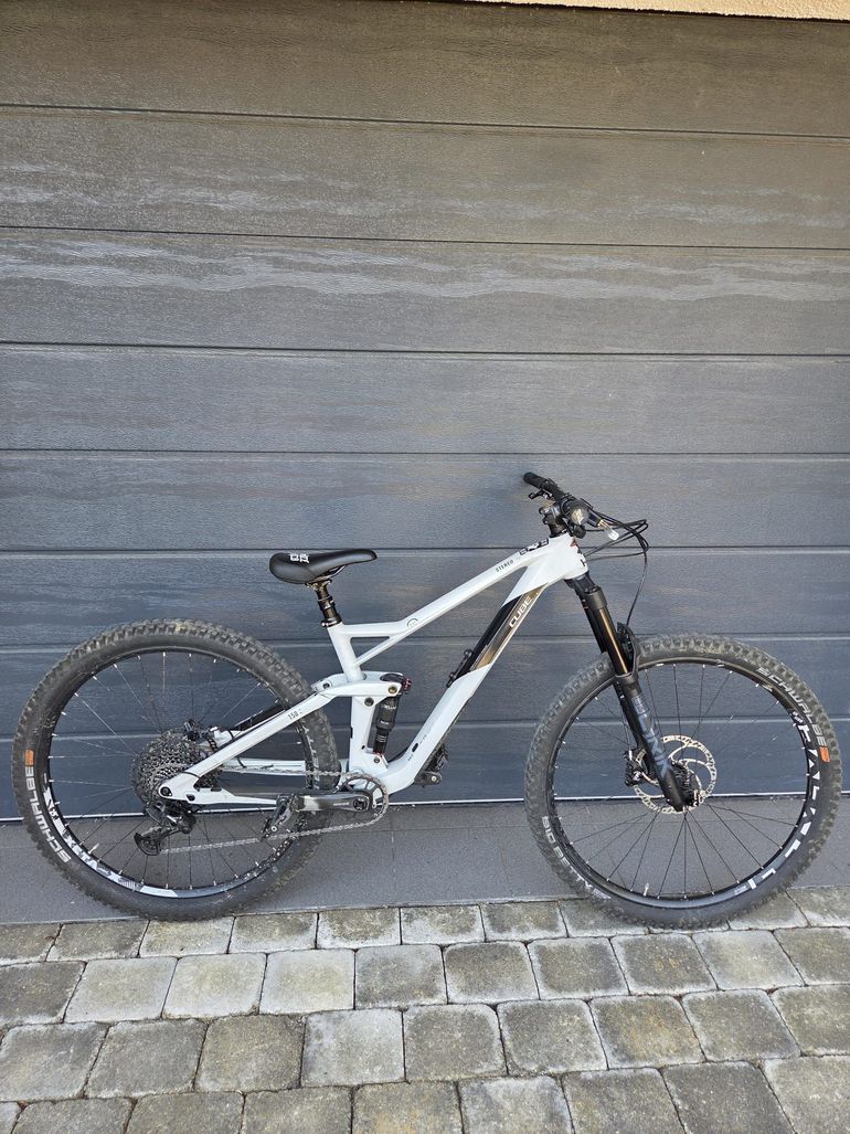 Used CUBE STEREO 150 C:62, RACE 29 2023 2023 Mountainbike, White — image 1 of 12