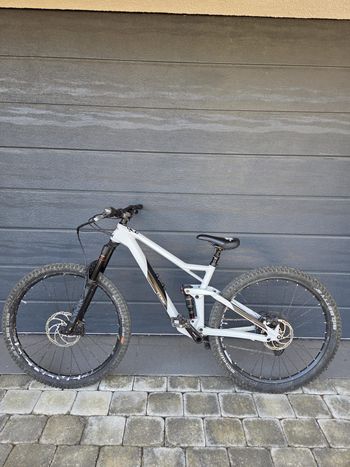 Used CUBE STEREO 150 C:62, RACE 29 2023 2023 Mountainbike, White — image 2 of 12