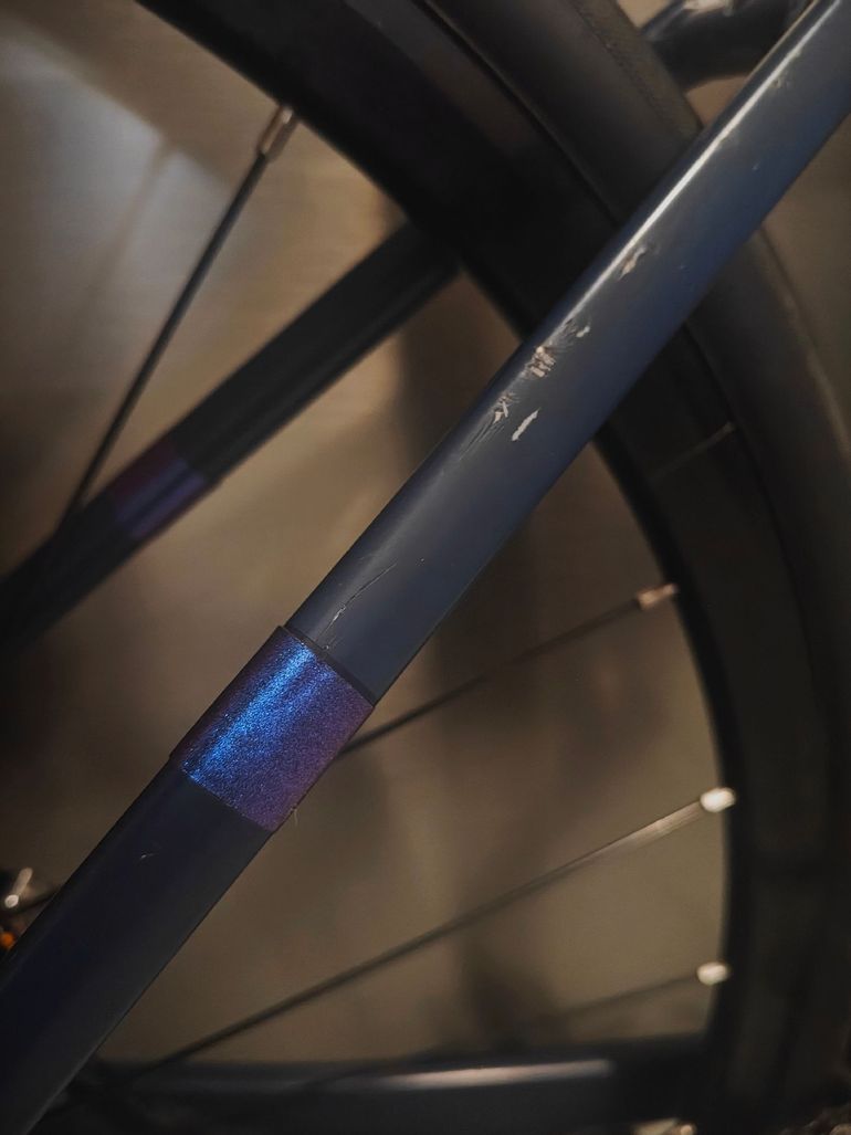 TRIBAN Rc520 Shimano 105 2023 Road & Gravel usato, Blu — immagine 46 di 56