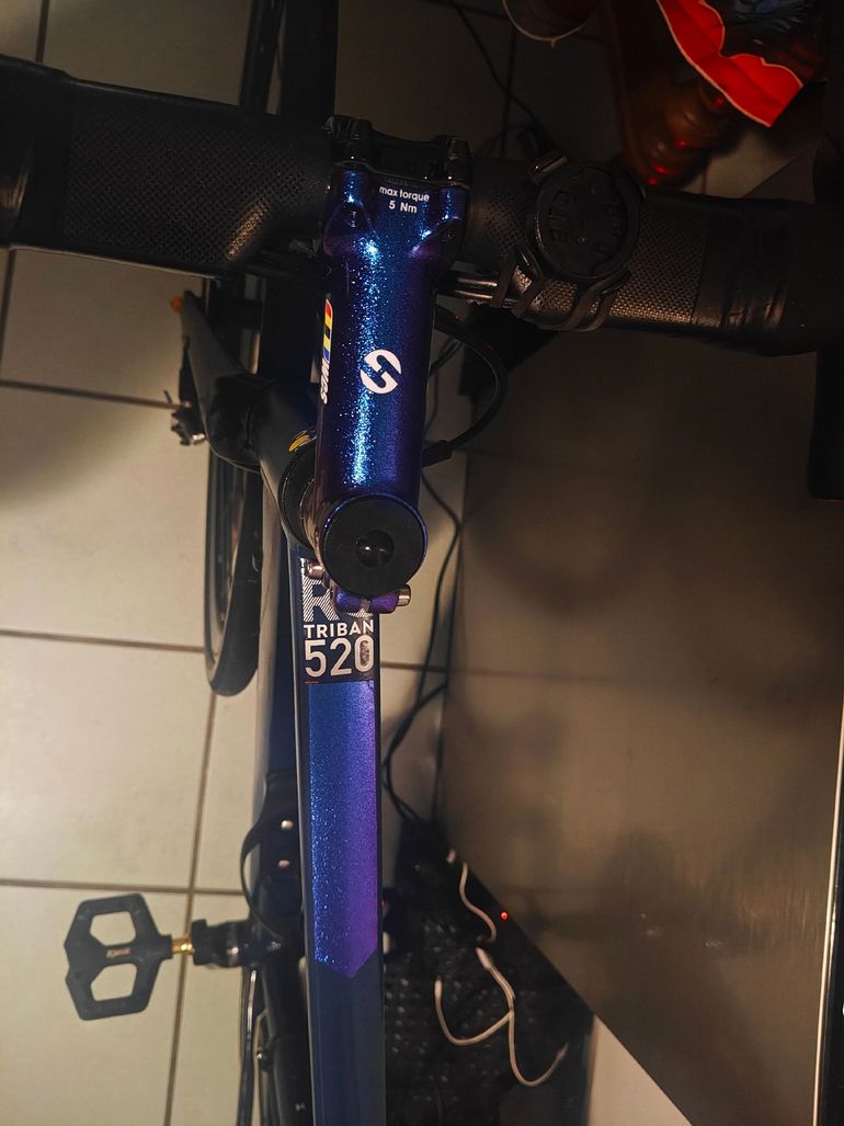 TRIBAN Rc520 Shimano 105 2023 Road & Gravel usato, Blu — immagine 42 di 56