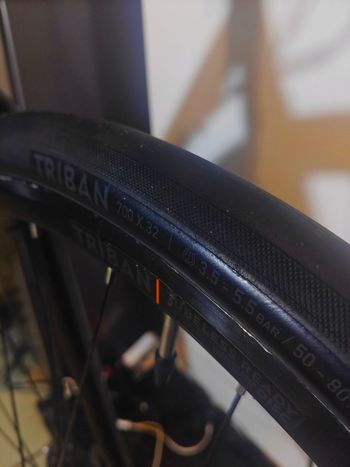 TRIBAN Rc520 Shimano 105 2023 Road & Gravel usato, Blu — immagine 31 di 56