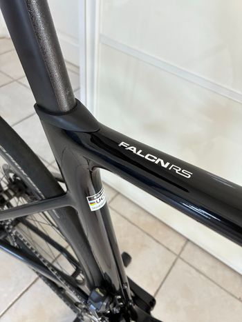 Used Ridley Falcn RS - Shimano Ultegra DI2 2x12sp 2025 2025 Road & Gravel, Black — image 4 of 15