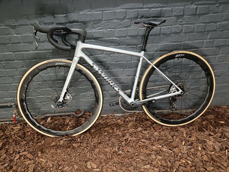 Used Specialized S-Works Aethos 2 - SRAM RED AXS 2026 2026 Road & Gravel, Light Gray — image 2 of 4
